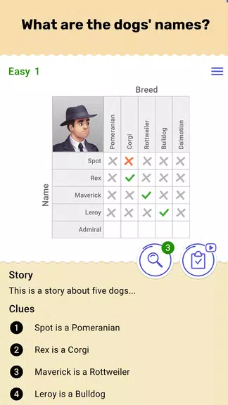 Cross Logic: Smart Puzzle Game স্ক্রিনশট 1