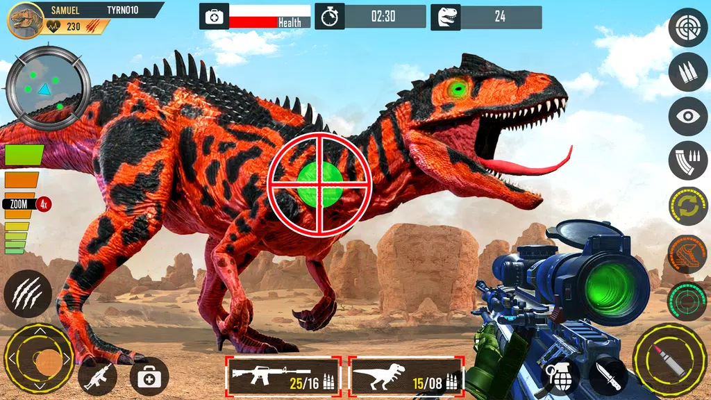 Real Dino Hunting Gun Games ဖန်သားပြင်ဓာတ်ပုံ 1