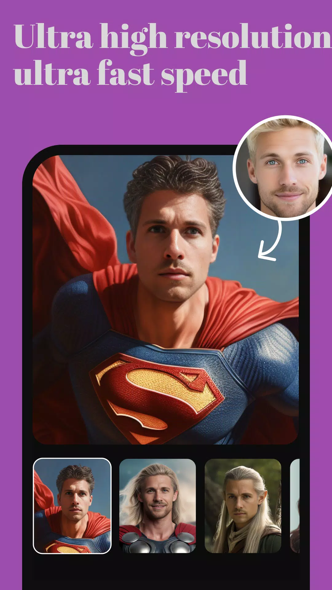 AI Face Swap Video App-Swapme Captura de pantalla 4