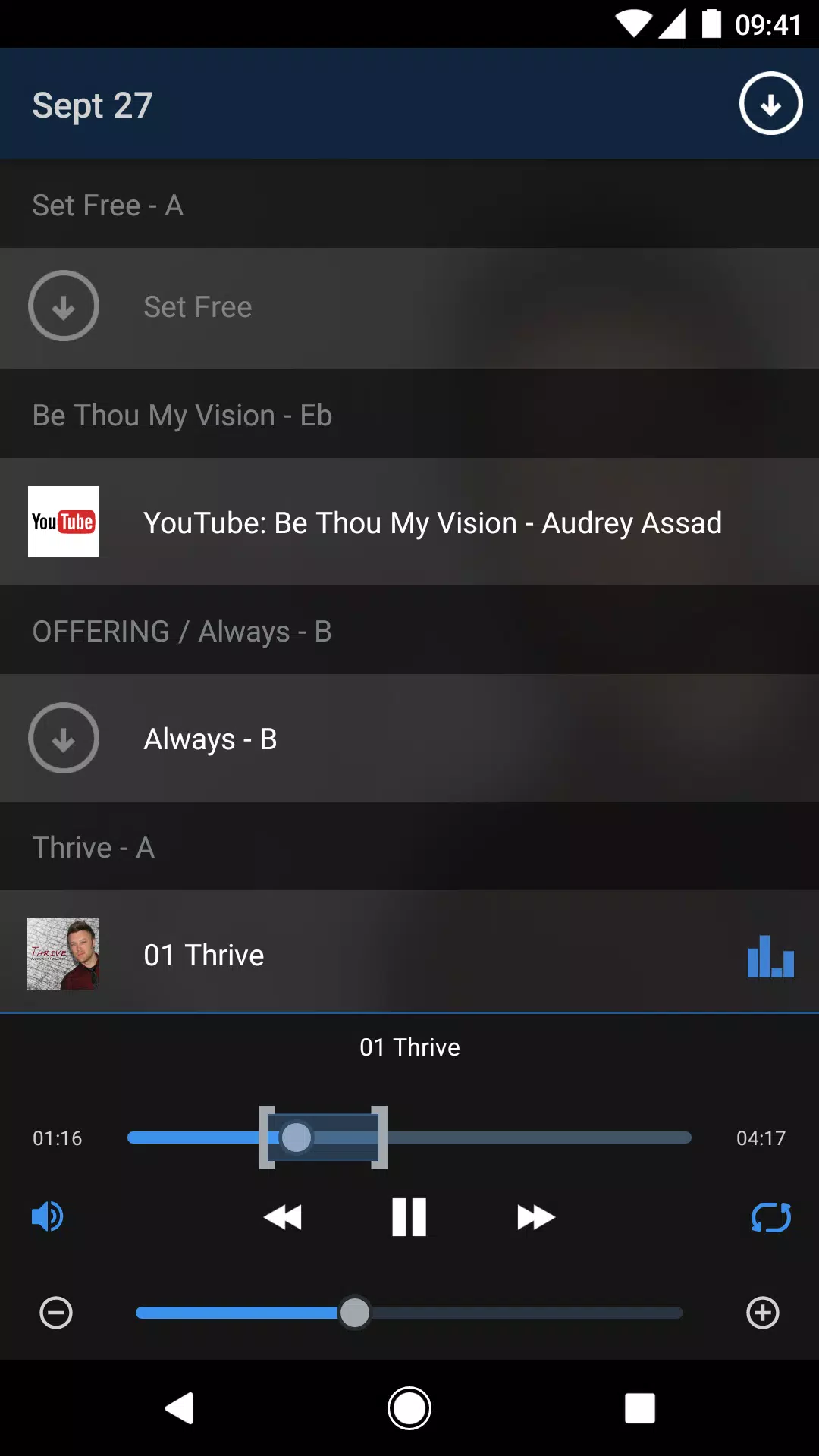 Planning Center Music Stand Screenshot 3