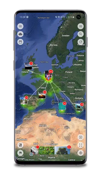 Schermata Photo Map 1