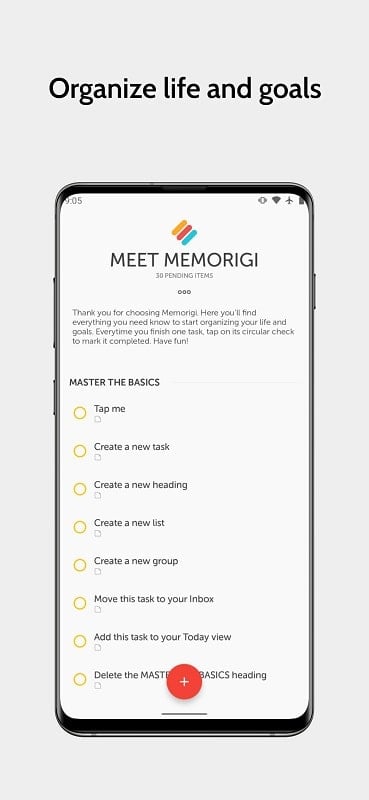 Memorigi: To-Do List & Tasks Screenshot 1