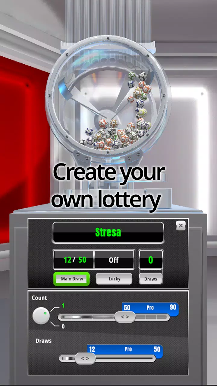 Universal Lottery Machines Captura de pantalla 1