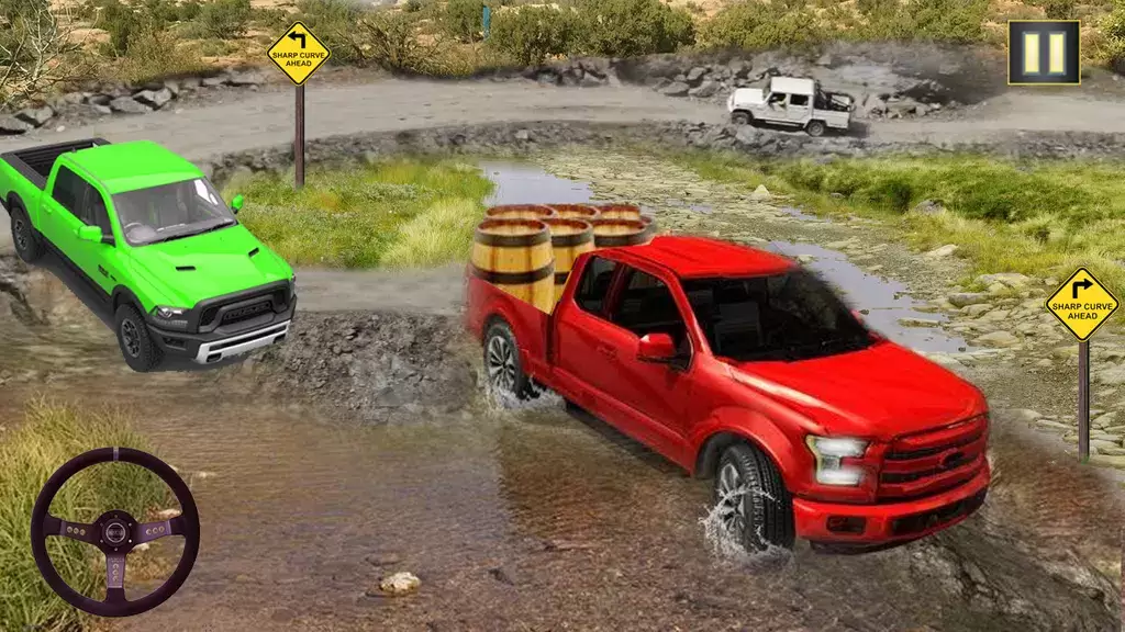 Pickup Truck Game: 4x4 Offroad ဖန်သားပြင်ဓာတ်ပုံ 2