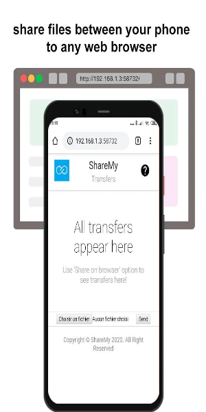 xShare- Transfer & Share files スクリーンショット 2