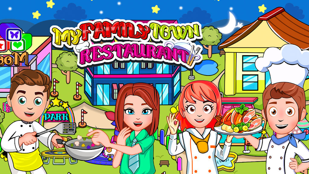 My Family Town : Resturant スクリーンショット 1