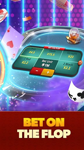 Poker Face Texas Holdem Poker Ảnh chụp màn hình 2