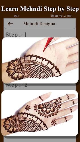 Mehndi Design - Easy Simple ဖန်သားပြင်ဓာတ်ပုံ 3