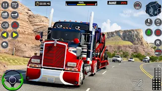 US Cargo Truck Simulator Game Скриншот 4