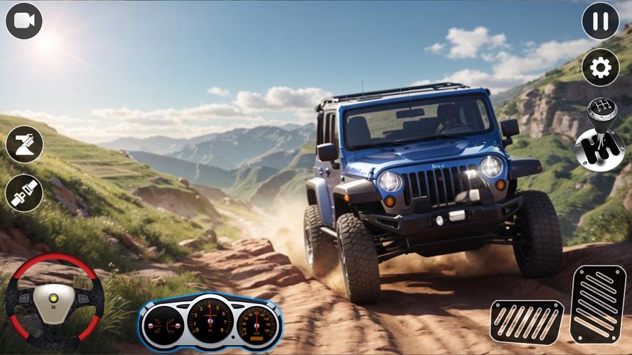 Offroad 4x4 Jeep Driving Games应用截图第2张