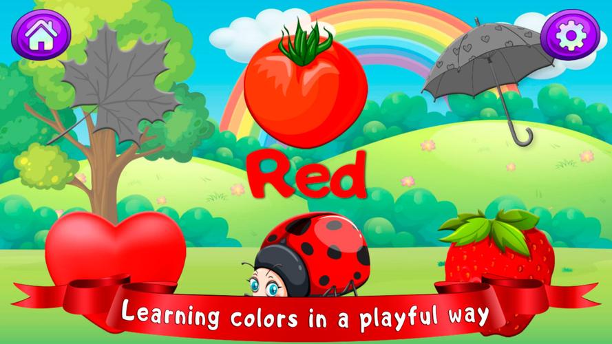 Learn Colors — Games for Kids Captura de pantalla 4