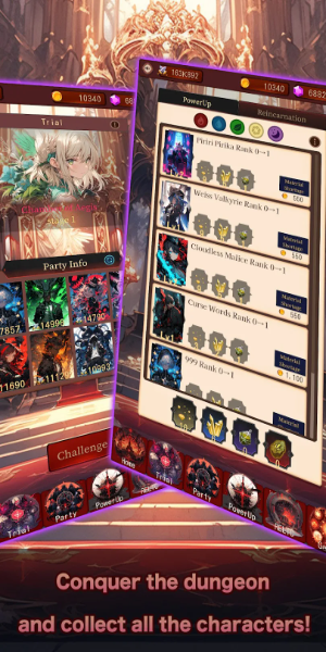 Idle RPG Night Raid Dungeon应用截图第3张