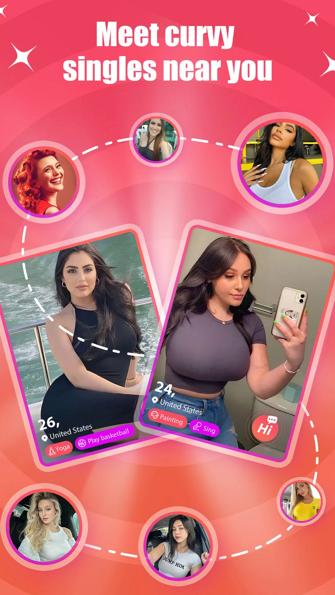 HELO: MAKE FRIENDS NEARBY应用截图第1张