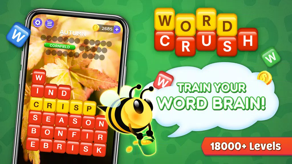Schermata Word Crush - Fun Puzzle Game 1
