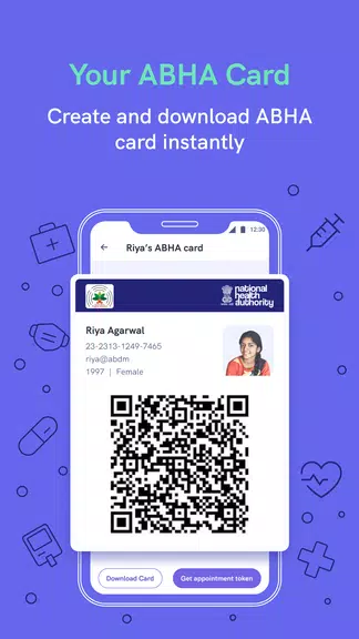 Schermata Eka Care: Records, Trackers 1