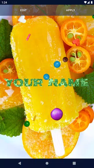 Ice Cream Live Wallpaper Ảnh chụp màn hình 2
