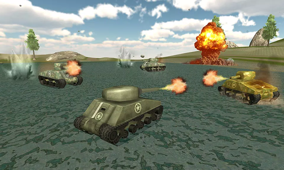 World Tanks War Machines Force ဖန်သားပြင်ဓာတ်ပုံ 3