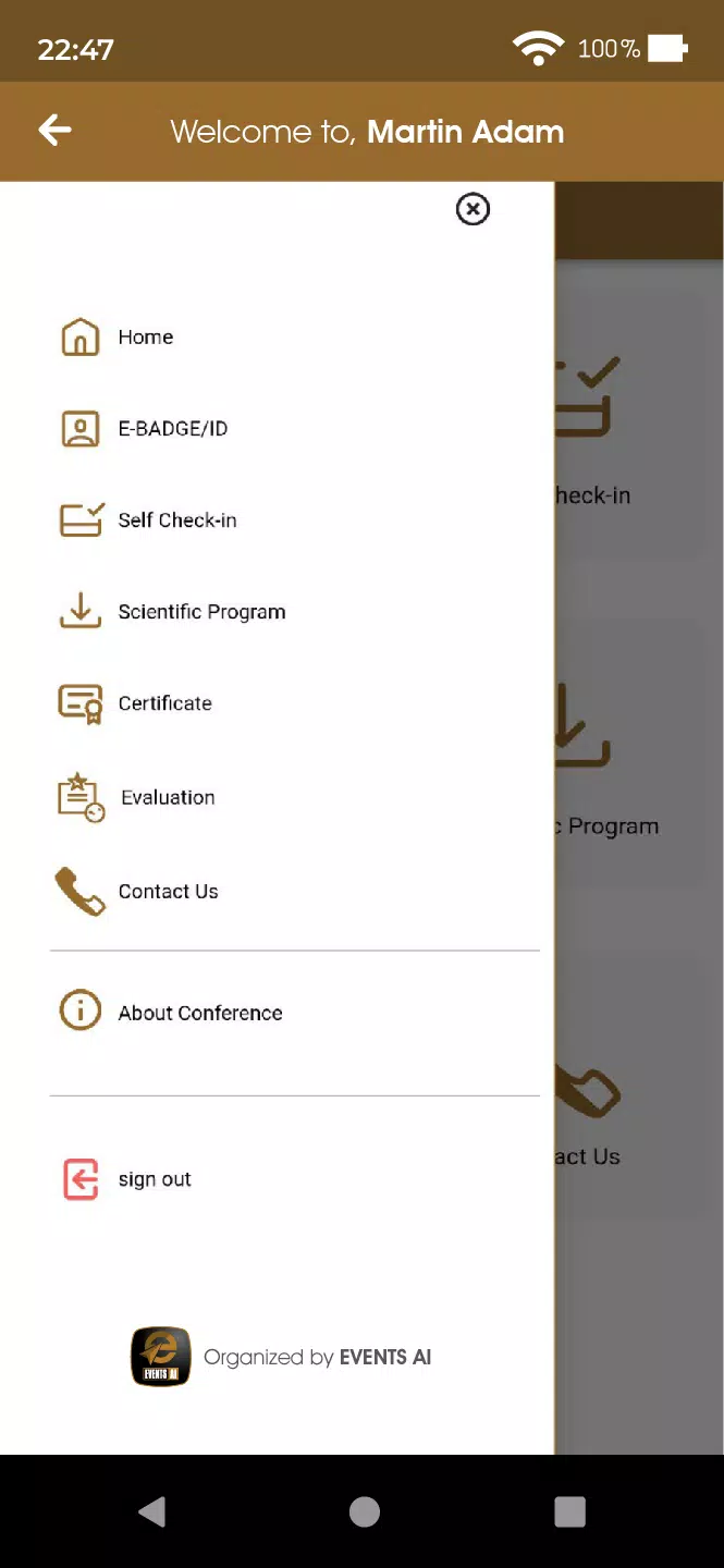 Events AI App স্ক্রিনশট 1