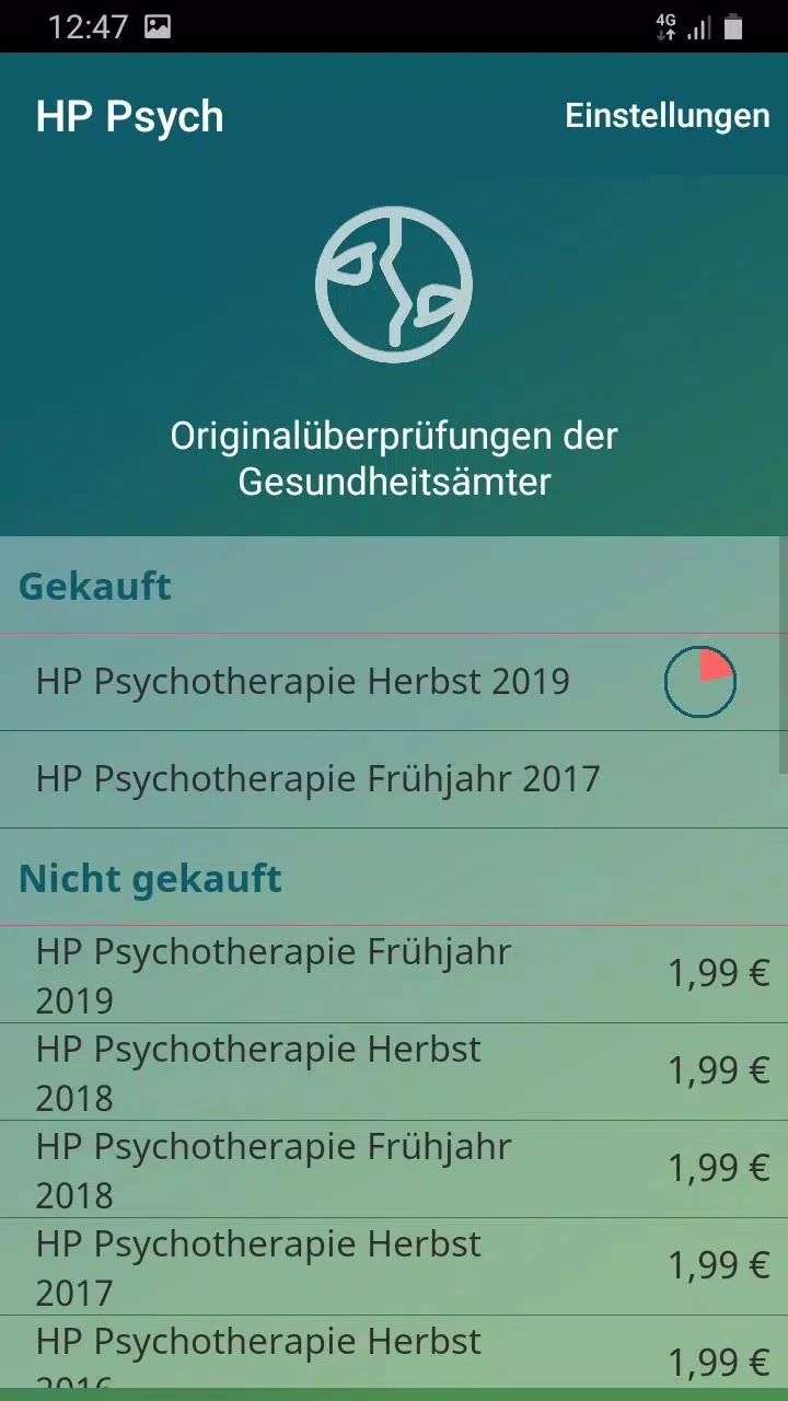Heilpraktiker für Psychotherap應用截圖第2張