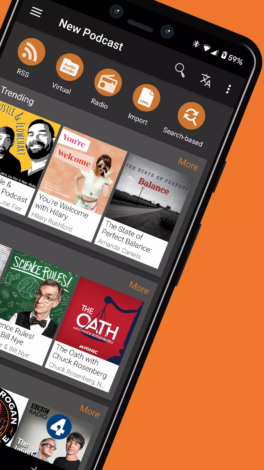 Podcast Addict - Podcast/Radio スクリーンショット 2