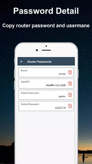 Default WiFi Router Passwords स्क्रीनशॉट 4