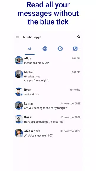 NoBlueTick: No Last Read Tangkapan skrin 1