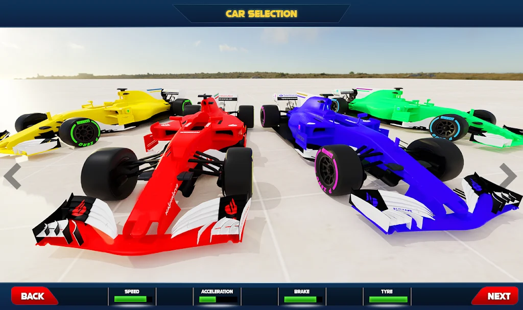 Impossible Formula Car Racing Stunt New Free Games Screenshot 2