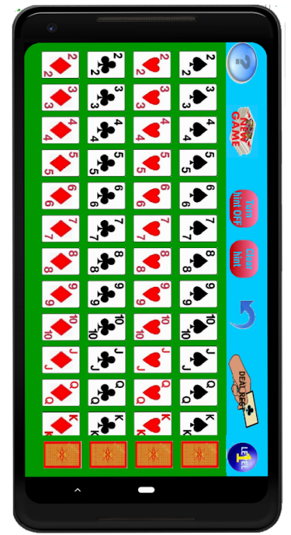 Differerent Solitaire game ภาพหน้าจอ 2