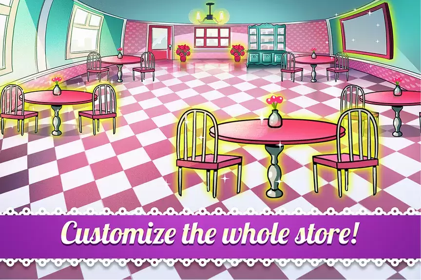 My Cake Shop: Candy Store Game स्क्रीनशॉट 2