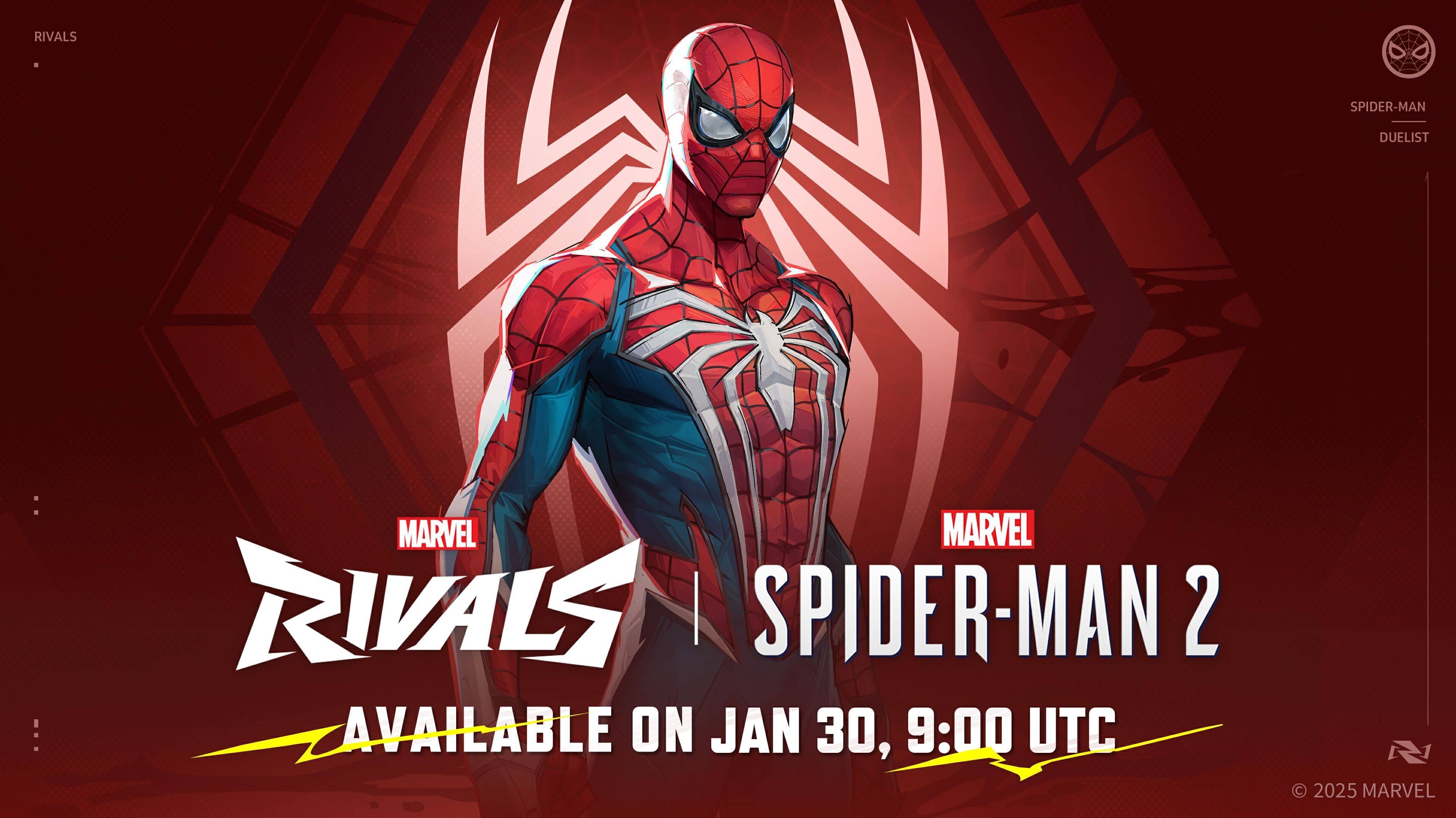 A Sony traz um terno Spider-Man 2 para Marvel Rivals