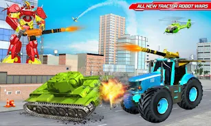 Hippo Robot Tank Robot Game 스크린샷 2