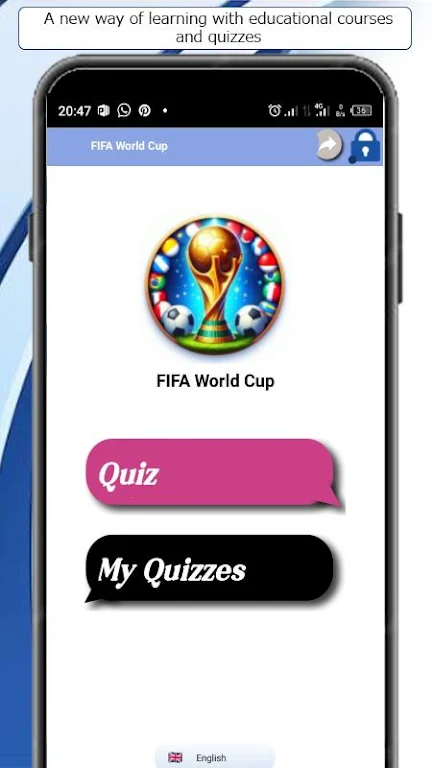 Football World Cup Quiz Capture d'écran 1