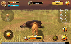 Wild Lion Simulator 3D Screenshot 4