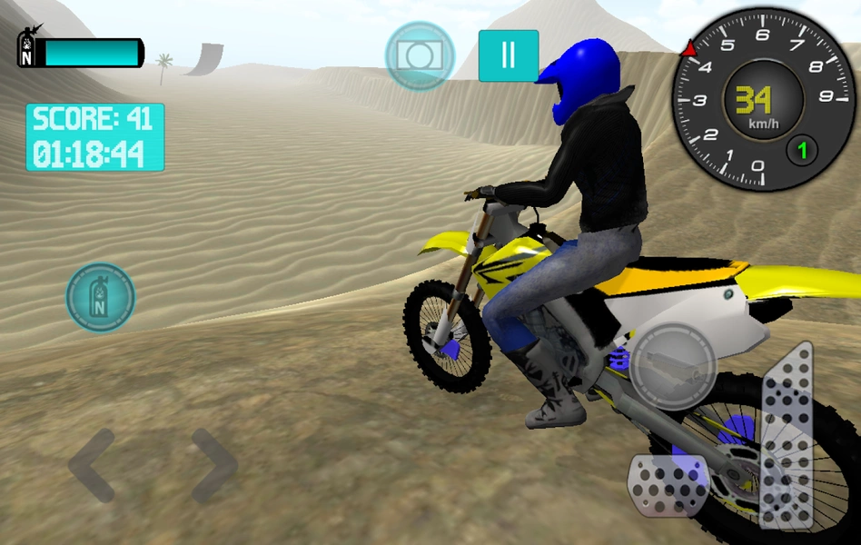 Bike Offroad Simulator ภาพหน้าจอ 3