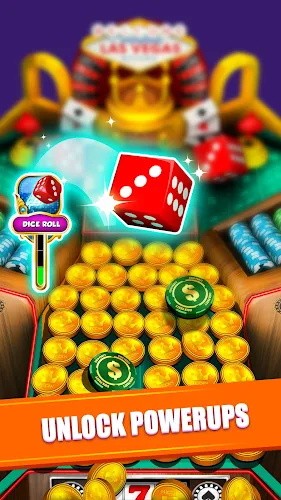 Casino Vegas Coin Party Dozer ภาพหน้าจอ 1