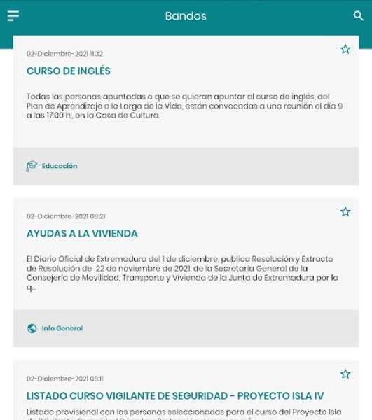 Talaván Informa Screenshot 1