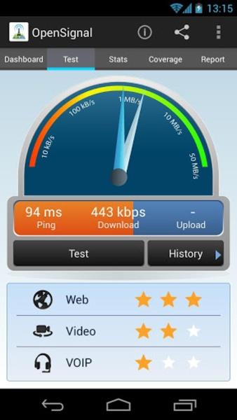 Opensignal - 5G, 4G Speed Test Captura de tela 3