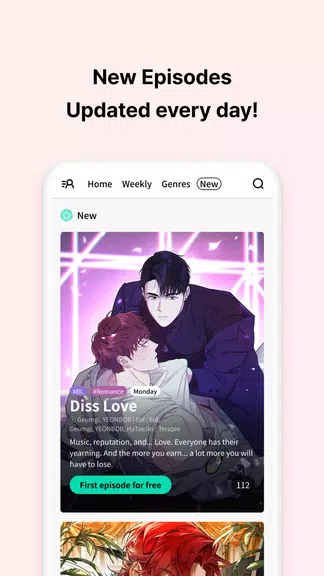 Lalatoon - Comics & Webtoon Скриншот 1