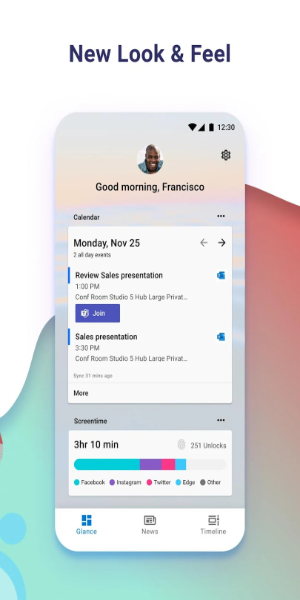 Microsoft Launcher Скриншот 2