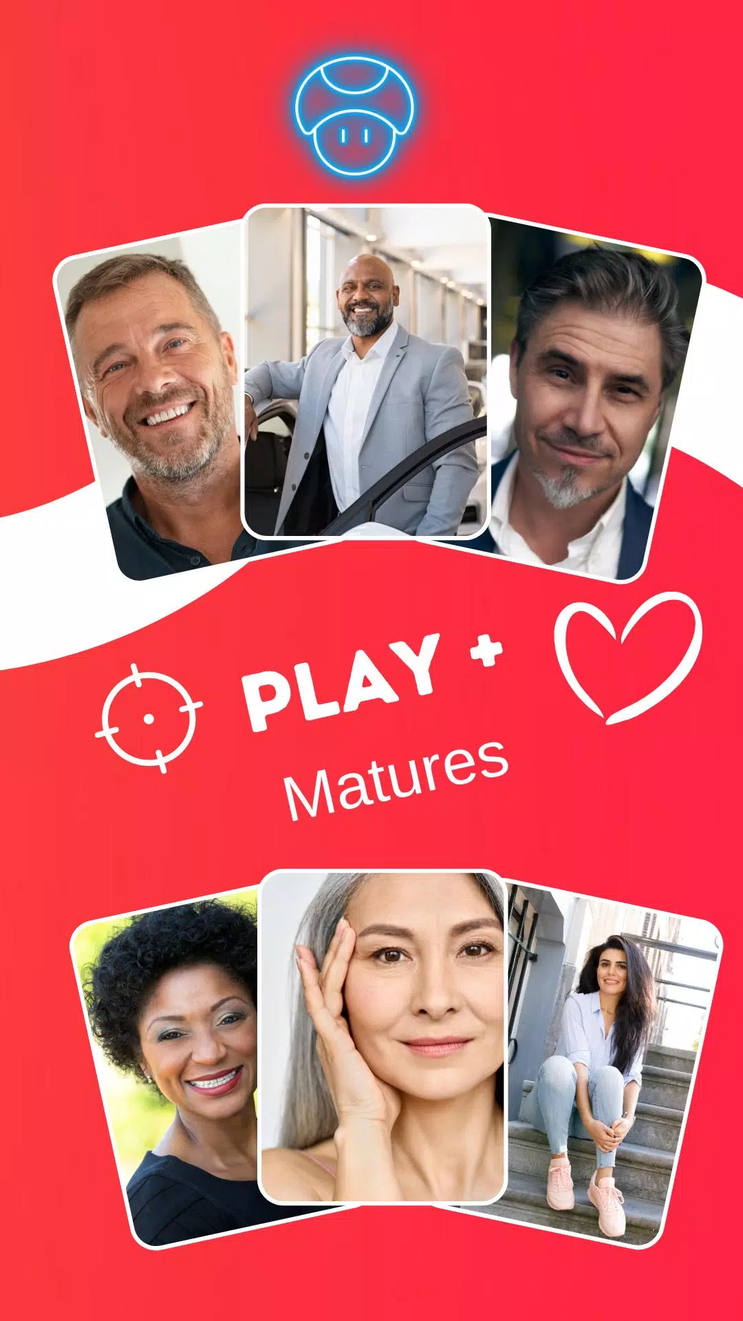 Mature Singles: Over 50 Dating スクリーンショット 2