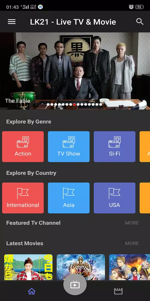 LK21 XXI - Live TV,  Movie  & Drama HD Sub Indo 스크린샷 2