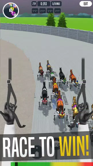Catch Driver: Horse Racing Schermafbeelding 1