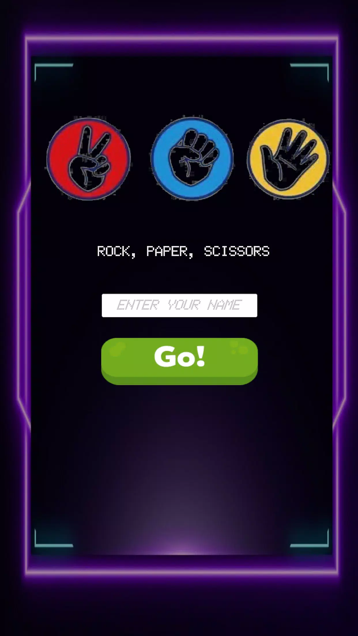 Rock, Paper, Scissors ภาพหน้าจอ 1