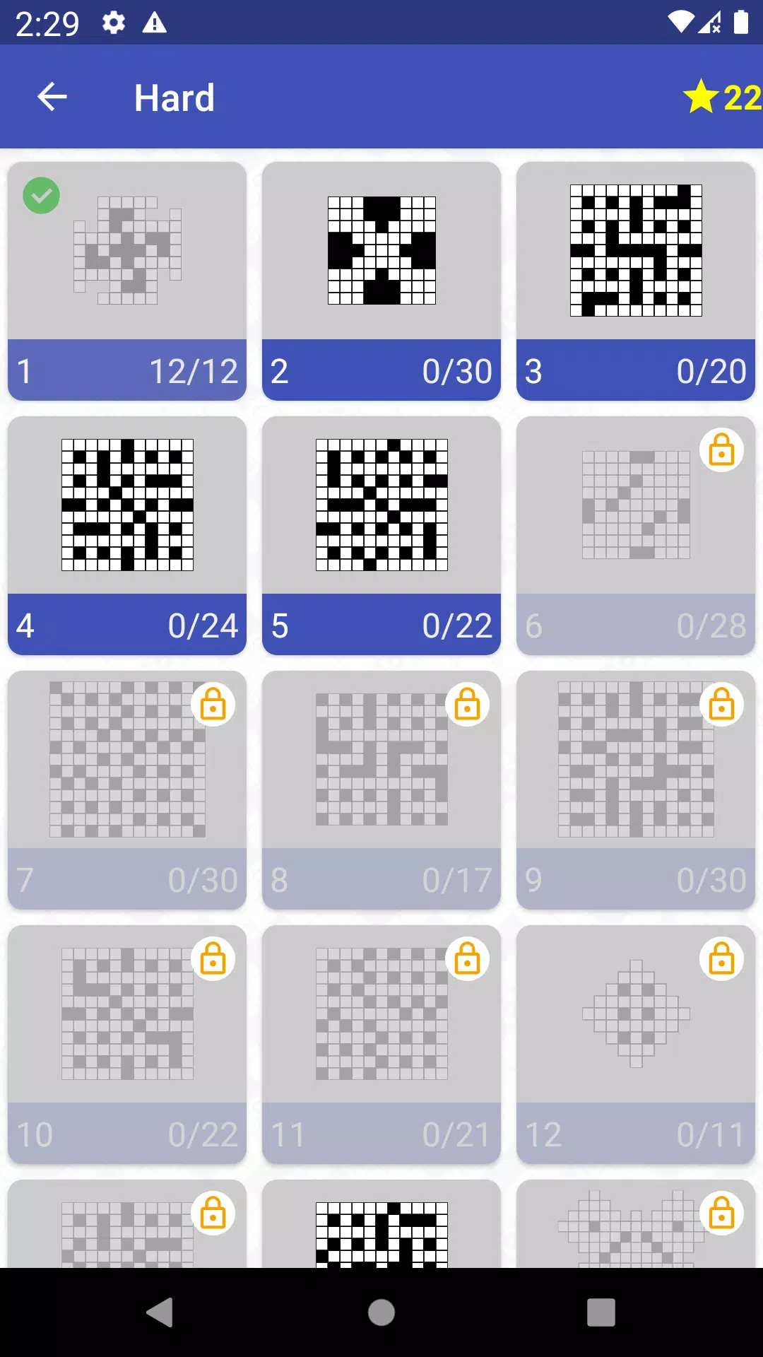 Schermata English Crossword puzzle 3