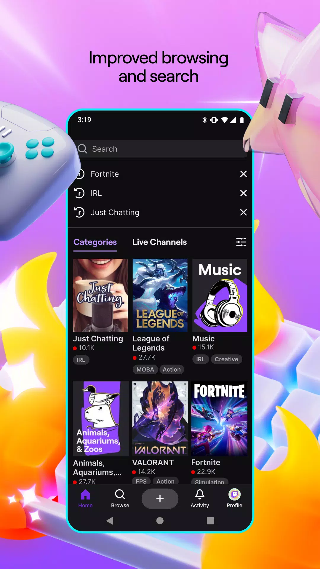Twitch: Live Game Streaming स्क्रीनशॉट 3