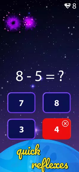Quick Math Flash Cards Ekran Görüntüsü 3