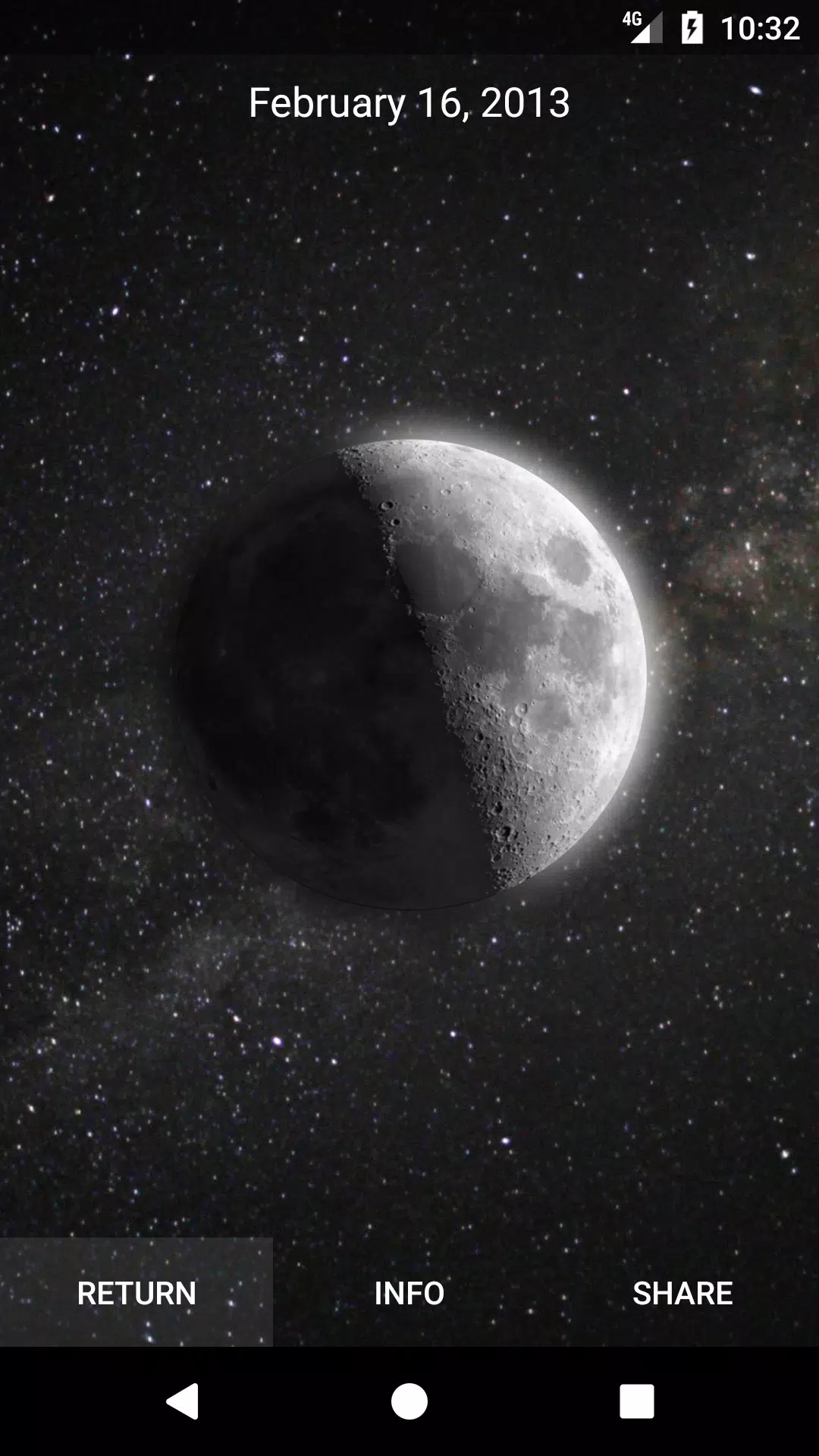 MOON - Current Moon Phase Ảnh chụp màn hình 4
