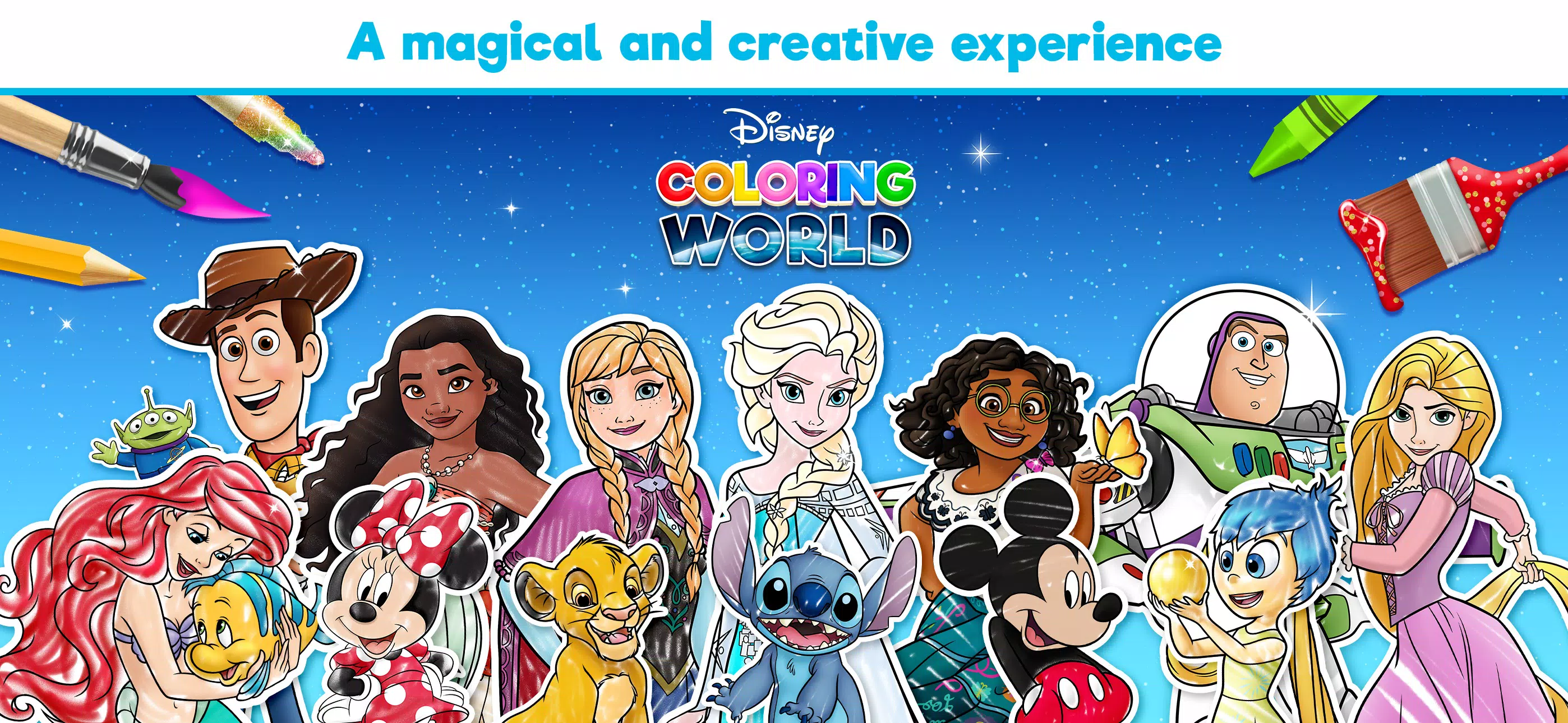 Disney Coloring World Zrzut ekranu 1