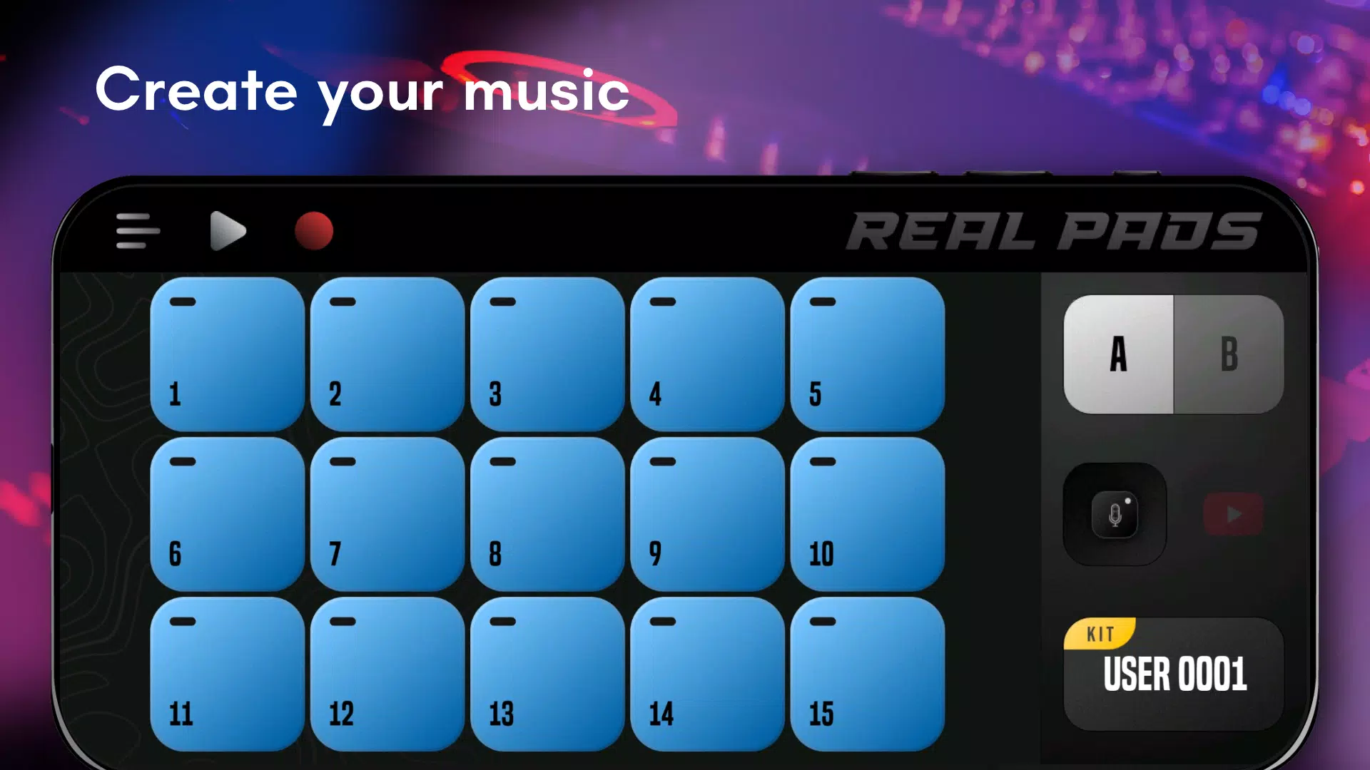 Real Pads: DJ electro drums スクリーンショット 3