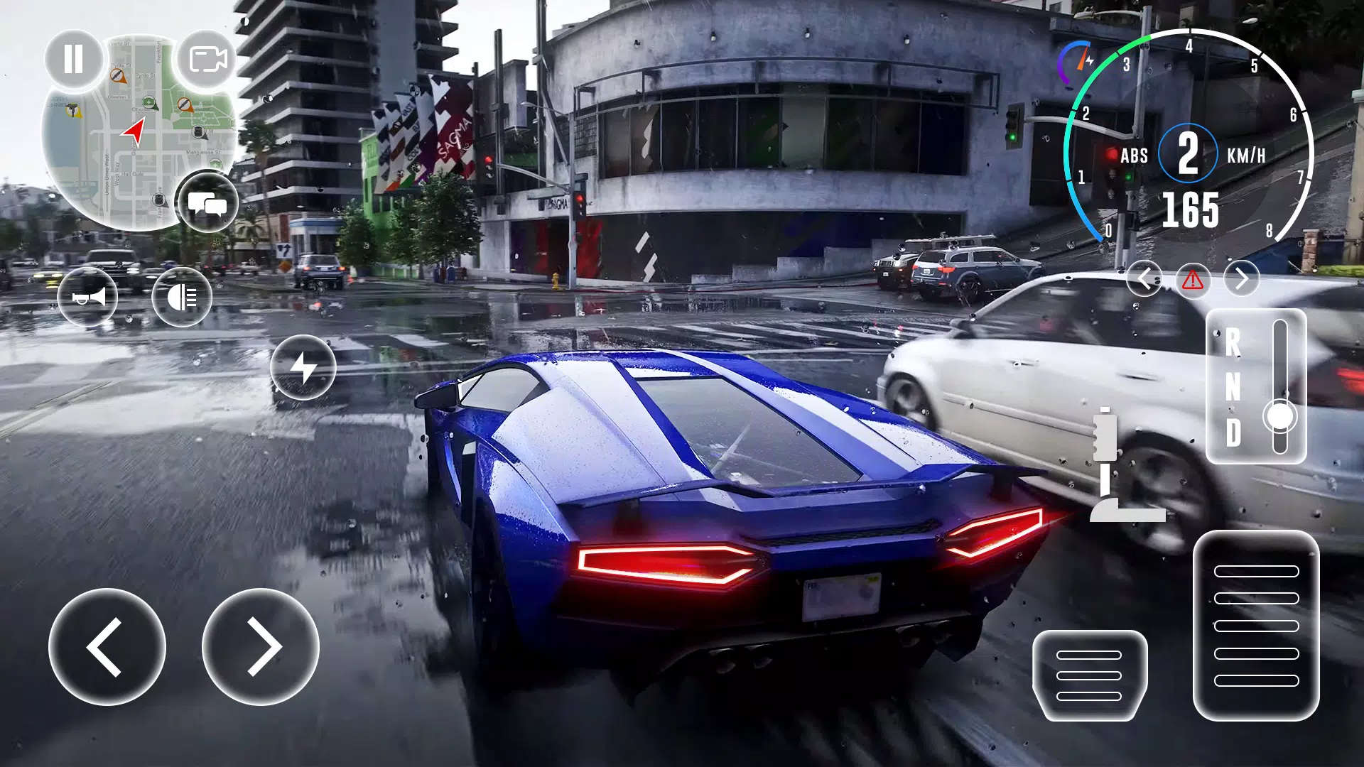 Car Driving City 3D Simulator Captura de pantalla 4
